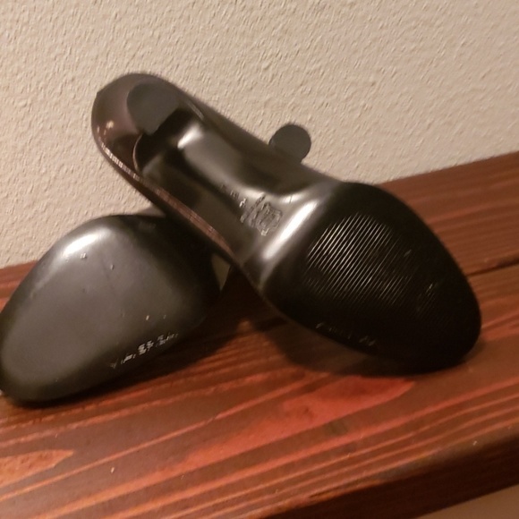 Vintage via Spiga leather heels pumps Italy 8 - Picture 4 of 5